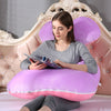Crystal Velvet U Shape Maternity Sleeping Support Pillow for Side Sleeper Pregnant Women