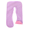 Crystal Velvet U Shape Maternity Sleeping Support Pillow for Side Sleeper Pregnant Women