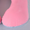 Crystal Velvet U Shape Maternity Sleeping Support Pillow for Side Sleeper Pregnant Women