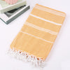 Cotton Large Bath Towel with Tassels Beach Travel Camping Shawl