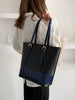 Color Block Textured Design Shoulder Bags Set