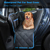 Dog Car Seat Cover Rear Seat Mat with Mesh Viewing Window