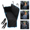 Dog Car Seat Cover Rear Seat Mat with Mesh Viewing Window