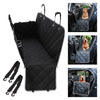 Dog Car Seat Cover Rear Seat Mat with Mesh Viewing Window