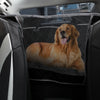 Dog Car Seat Cover Rear Seat Mat with Mesh Viewing Window