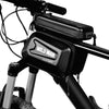 WILD MAN E6S 1L Bicycle Front Tube Bag with Detachable Cell Phone Pouch TPU Sensitive Touchscreen