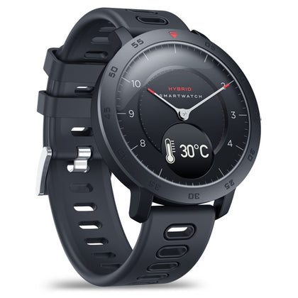 Zeblaze HYBRID Heart Rate Blood Pressure Monitor Real-time Weather Temperature Goal Reminders Dual Modes Mechanical Smart Watch