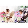 AutoYouth Waterproof Table Car Seat Tray Storage Kids Toys Children Dining Drink Desk with Phone Holder