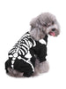 Halloween Skeleton Pattern Jumpsuit for Pet
