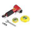 2 / 3 inches High-speed Pneumatic Grinding Machine with Pad Polishing Sanding Tools