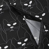 Novelty Cat Pattern Long Sleeves Men Shirt