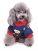 Santa Christmas Snowflake Pattern Jumpsuit for Pet