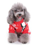 Christmas Snowflake Penguin Pattern Jumpsuit for Pet