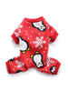 Christmas Snowflake Penguin Pattern Jumpsuit for Pet