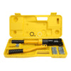 YQ - 120 Hydraulic Pressure Clamping Pliers Kit with Dies Steel Cutter Power Tool
