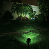 Solar Spotlight Lawn Flood Light Outdoor Waterproof Garden 4 LED Wall Lamp