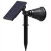 Solar Spotlight Lawn Flood Light Outdoor Waterproof Garden 4 LED Wall Lamp
