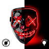 BRELONG Halloween LED Party Horror Mask