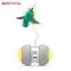Smart Electronic Cat Toy Automatic Sensing Obstacles LED Wheel
