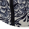 Floral Print Jacket Stand-up Collar Long Sleeve Coat for Men