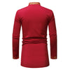 African Print Casual Long Sleeves Shirt