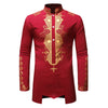 African Print Casual Long Sleeves Shirt