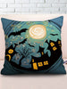 Halloween Theme Print Gothic Pillow
