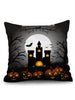Halloween Theme Print Gothic Pillow