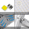 Ultra-thin module flood light LED flood light outdoor security landscape garden light 300W 200W 100W 220V