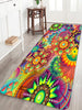 Halloween Floral Printed Floor Rug