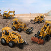 8071E 2.4G Remote Control 5-channel Simulation RC Forklift Truck Toy Gift
