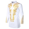 African Print Button Up Full Sleeves Shirt