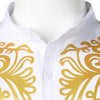 African Print Button Up Full Sleeves Shirt