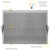 220V Ultra-thin Projection Light Induction Lamp