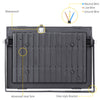 220V Ultra-thin Projection Light Induction Lamp