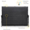 220V Ultra-thin Projection Light Induction Lamp