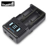 Trustfire TR - 019 100 - 240V 2A Dual Slot Charger with ABS Material