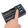 Trustfire TR - 019 100 - 240V 2A Dual Slot Charger with ABS Material