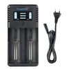 Trustfire TR - 019 100 - 240V 2A Dual Slot Charger with ABS Material