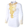 Gilding Decoration Long Sleeves Shirt