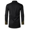 Gilding Decoration Long Sleeves Shirt
