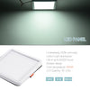 220V Cool White / Warm White / Neutral White Square 6W/8W/15W/20W Free Hole Panel Light