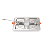 220V Cool White / Warm White / Neutral White Square 6W/8W/15W/20W Free Hole Panel Light