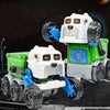 999G - 44 Deformed Monster Truck Wireless Remote Control Music Sound and Light Rotating Robot Toy Gift