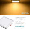 220V Cool White / Warm White / Neutral White Square 6W/8W/15W/20W Free Hole Panel Light