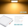 220V Cool White / Warm White / Neutral White Square 6W/8W/15W/20W Free Hole Panel Light