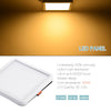 220V Cool White / Warm White / Neutral White Square 6W/8W/15W/20W Free Hole Panel Light