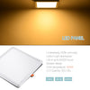 220V Cool White / Warm White / Neutral White Square 6W/8W/15W/20W Free Hole Panel Light