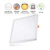 220V Cool White / Warm White / Neutral White Square 6W/8W/15W/20W Free Hole Panel Light