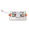 220V Cool White / Warm White / Neutral White Square 6W/8W/15W/20W Free Hole Panel Light